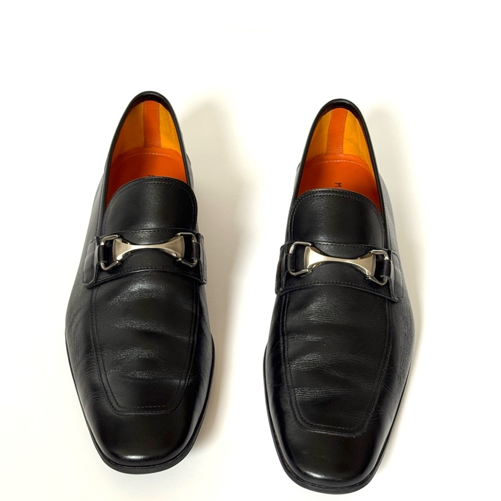 Magnanni Tazon Men’s Bit Loafers in Sleek Black - Picture 5 of 7